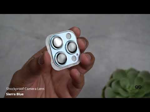 Sierra Blue Shockproof Camera Lens For iPhone 14/14 Plus/14 Pro/14 Pro Max