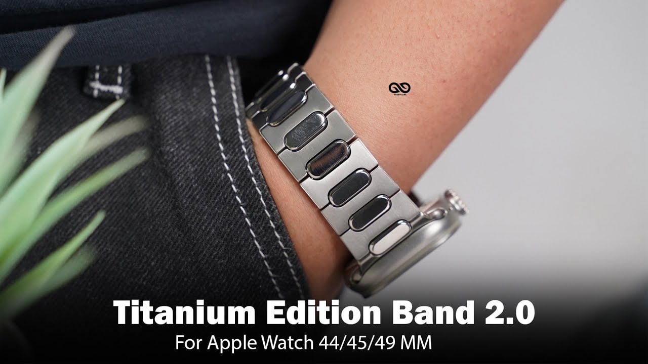 Titanium Edition Band 2 0 For Apple Watch 44/45/49 MM