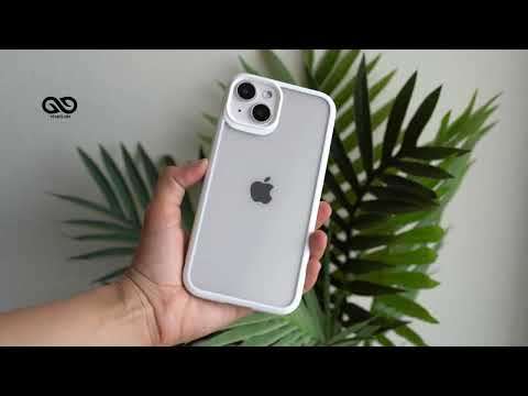Rugged Border Clear Case For iPhone 13 and 13 mini