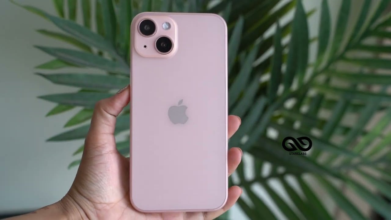 Sand Pink Ultra Thin Slim Case for iPhone 13 and 13 mini