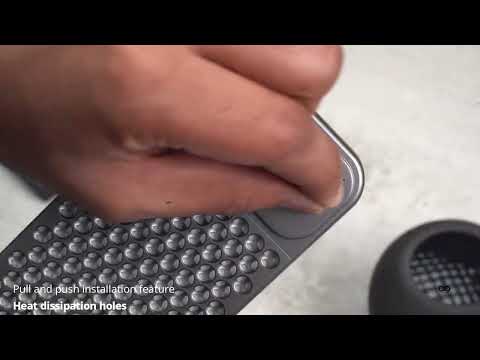 Aero Mesh Metallic Case For iPhone 15/15Plus
