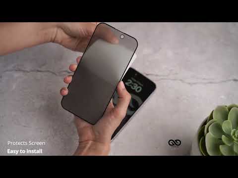 Privacy Matte Tempered Glass
