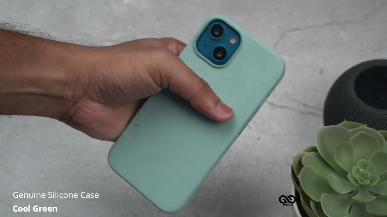 Cool Green Magsafe Genuine Silicone Case
