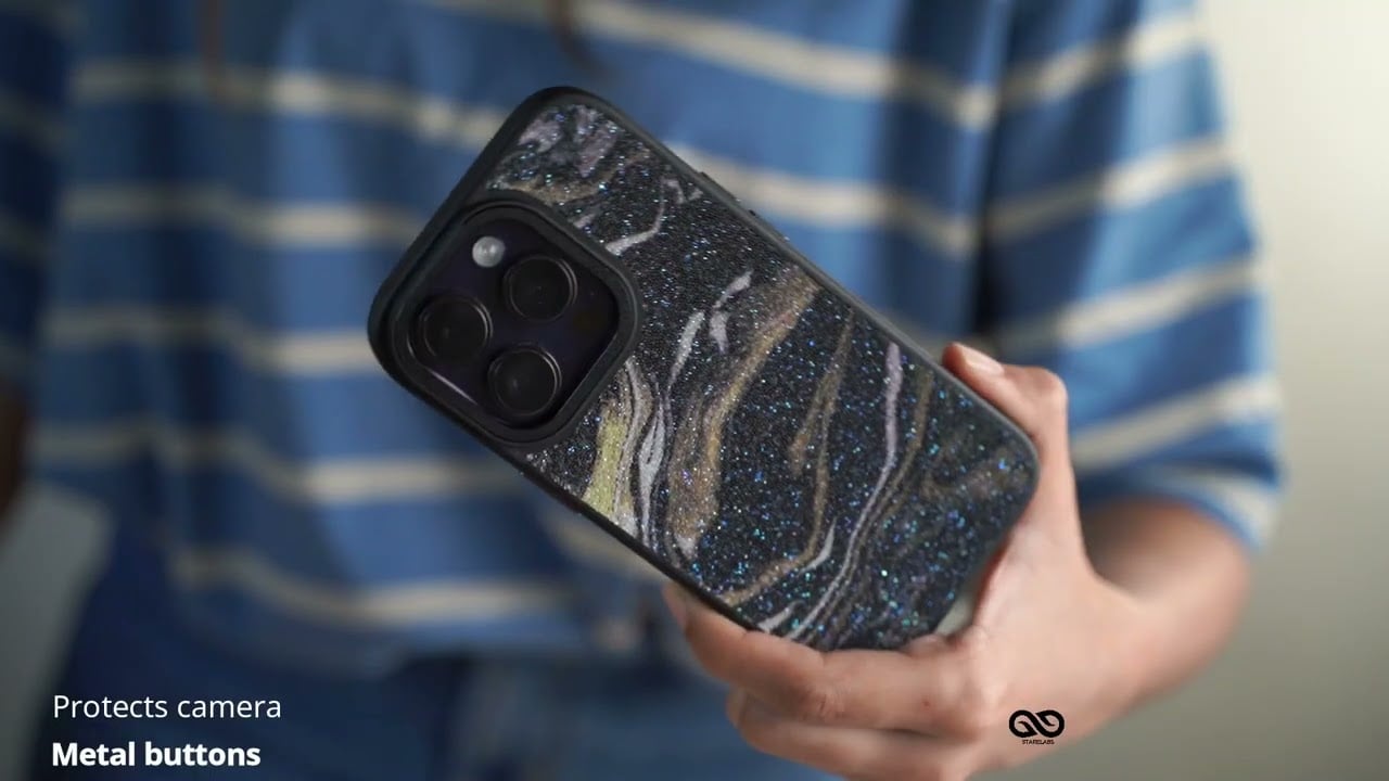 Sand Texture Bling Case
