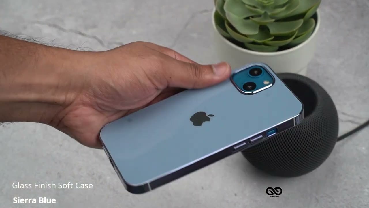 Sierra Blue Glass Finish Soft Case