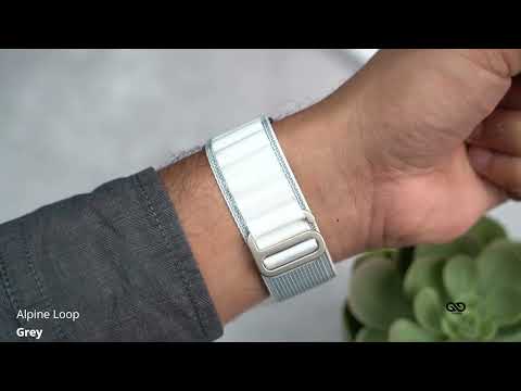 Grey Alpine Loop For Apple Watch 38/40/41/42/44/45mm
