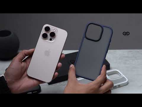 Drop Proof Sleek Matte Case for iPhone16/16Plus/16Pro/16ProMax