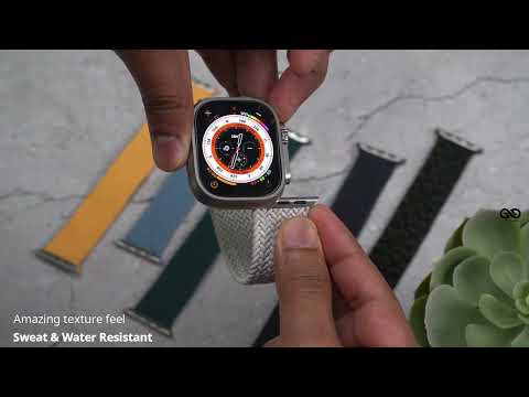 Braided Solo Loop For Apple Watch 49mm Series Ultra