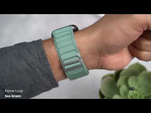 Sea Green Alpine Loop For Apple Watch 38/40/41/42/44/45mm