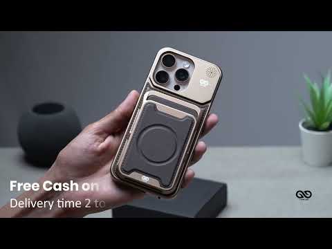 MagSafe Titanium Card Holder