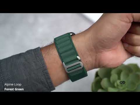 Forest Green Alpine Loop For Apple Watch 38/40/41/42/44/45mm