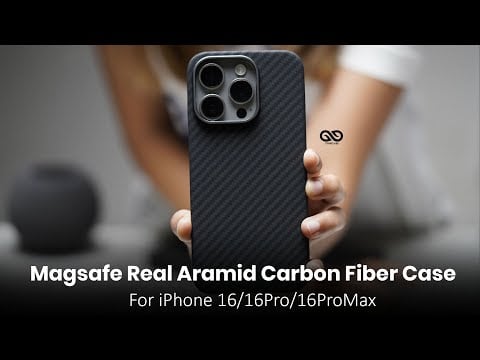 Magsafe Real Aramid Carbon Fiber Case for iPhone 16/16Pro/16ProMax