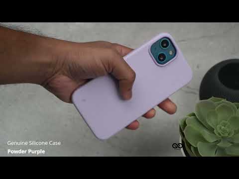 Powder Purple Magsafe Genuine Silicone Case