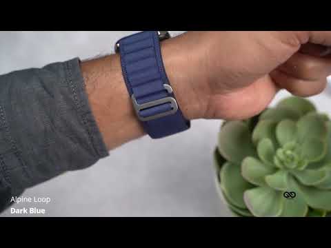 Dark Blue Alpine Loop For Apple Watch 38/40/41/42/44/45mm