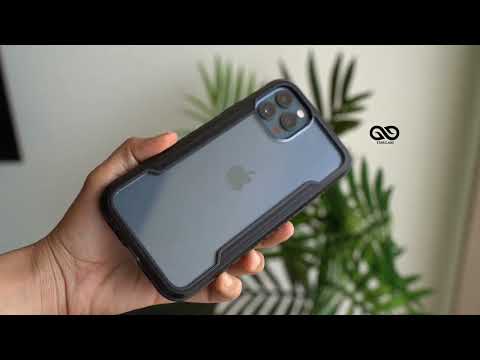 Black Tactical Defense case for iPhone 12 Pro