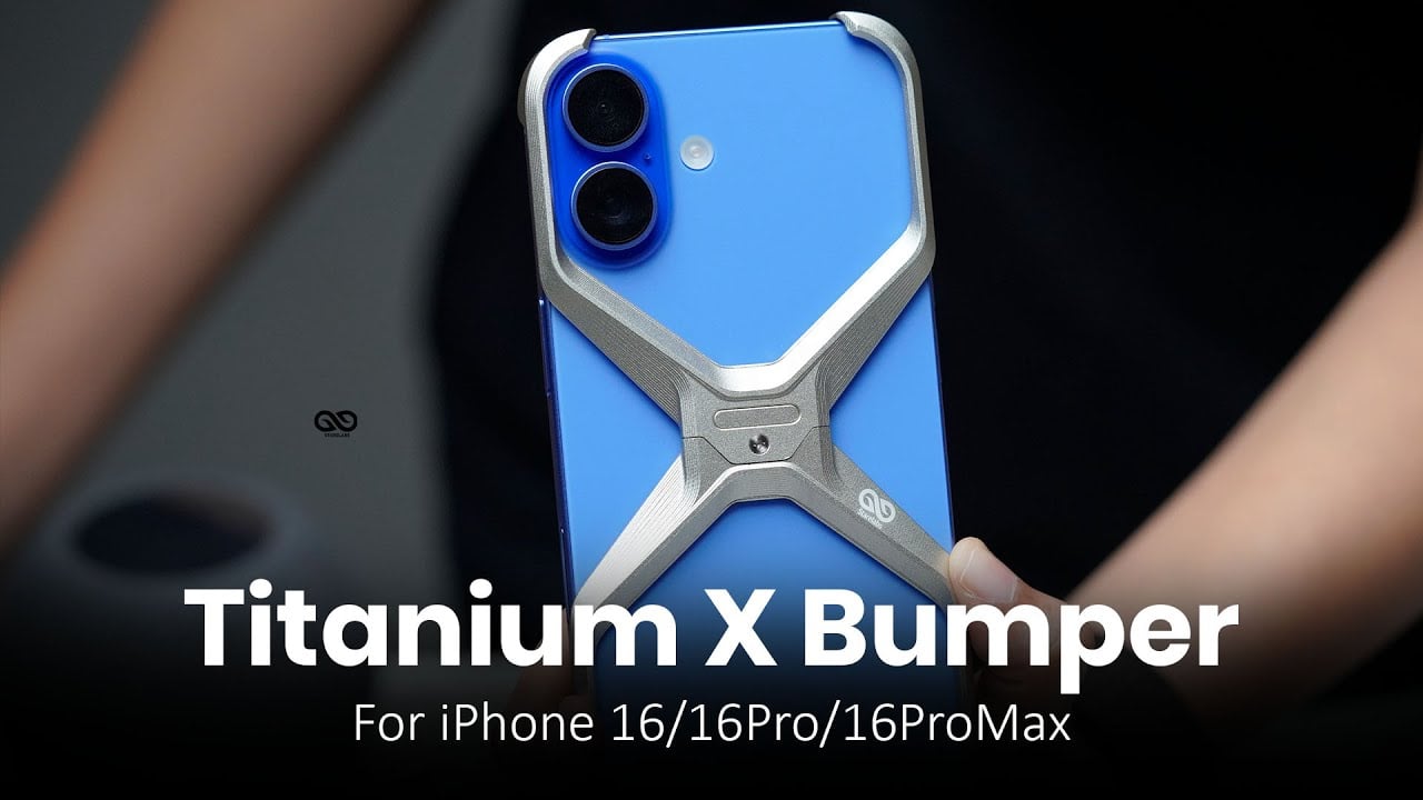 Titanium X Bumper iPhone 16/16Pro/16ProMax