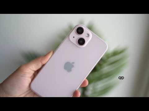 frosted white ultra thin case for 13 mini