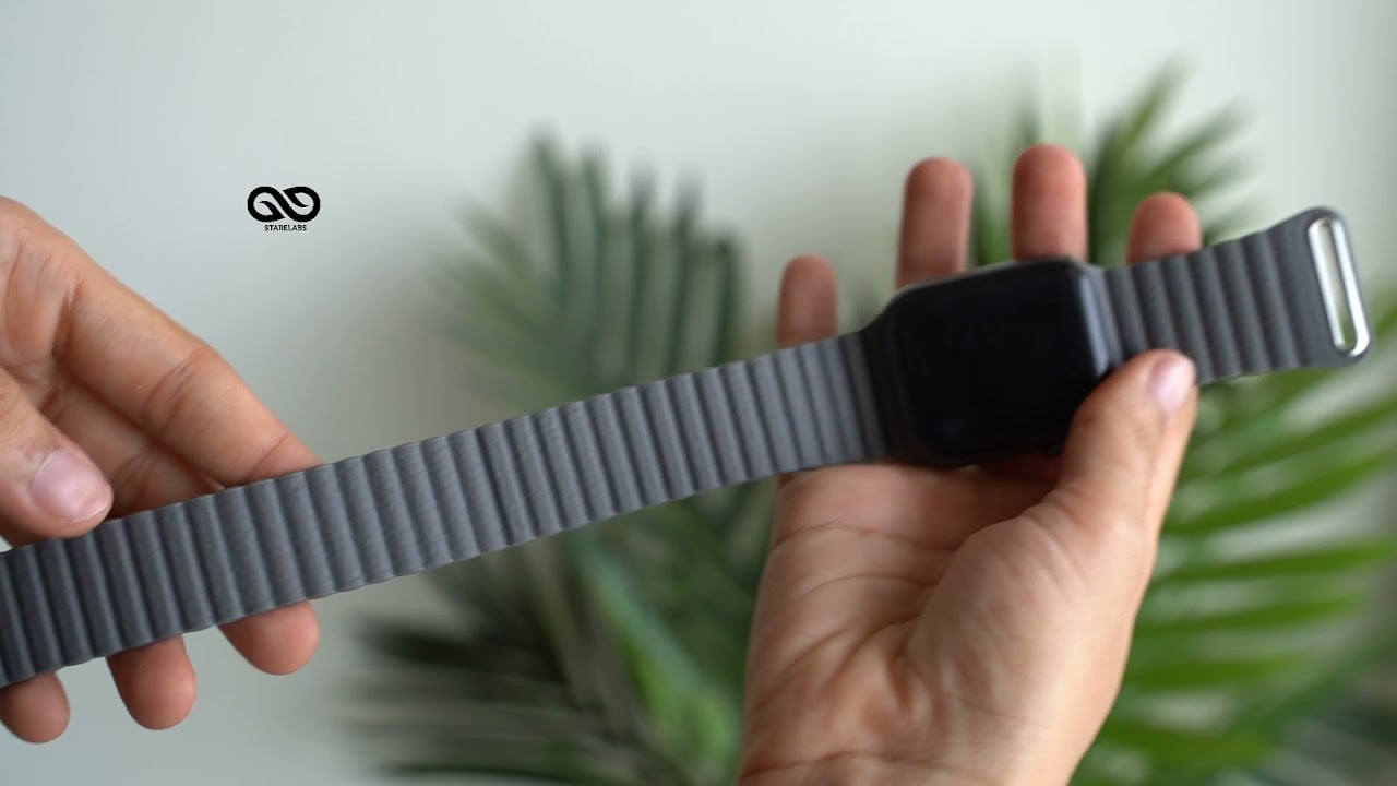 installation magnetic leather loop 38 40 42 44 mm