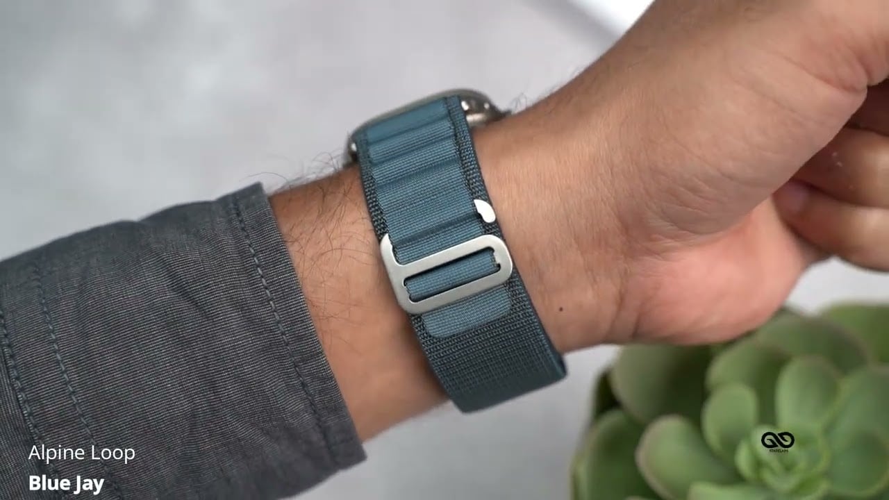 Blue Jay Alpine Loop For iWatch 49MM For Series Ultra