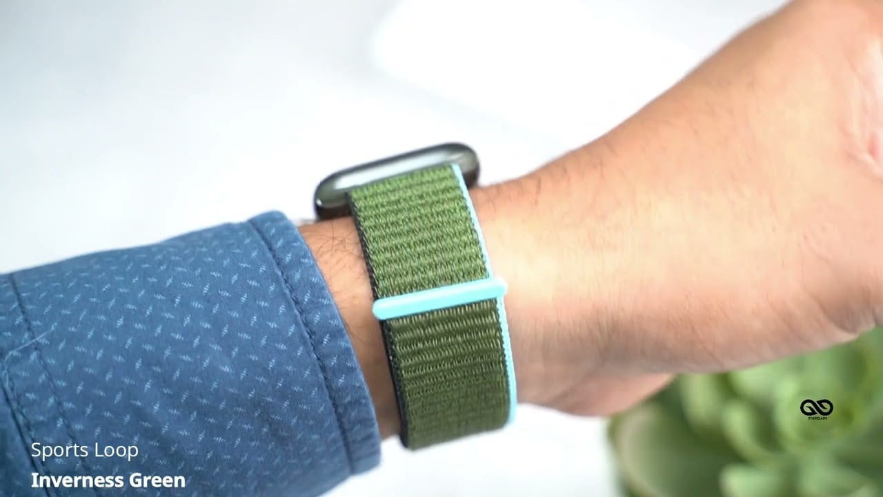 Inverness Green Sports Loop For Apple Watch 38/40/41/42/44/45mm