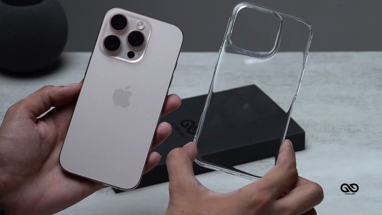 Transparent Slim Hard Case For iPhone 16/16Plus/16 Pro/16 Pro Max (Non Yellowing)