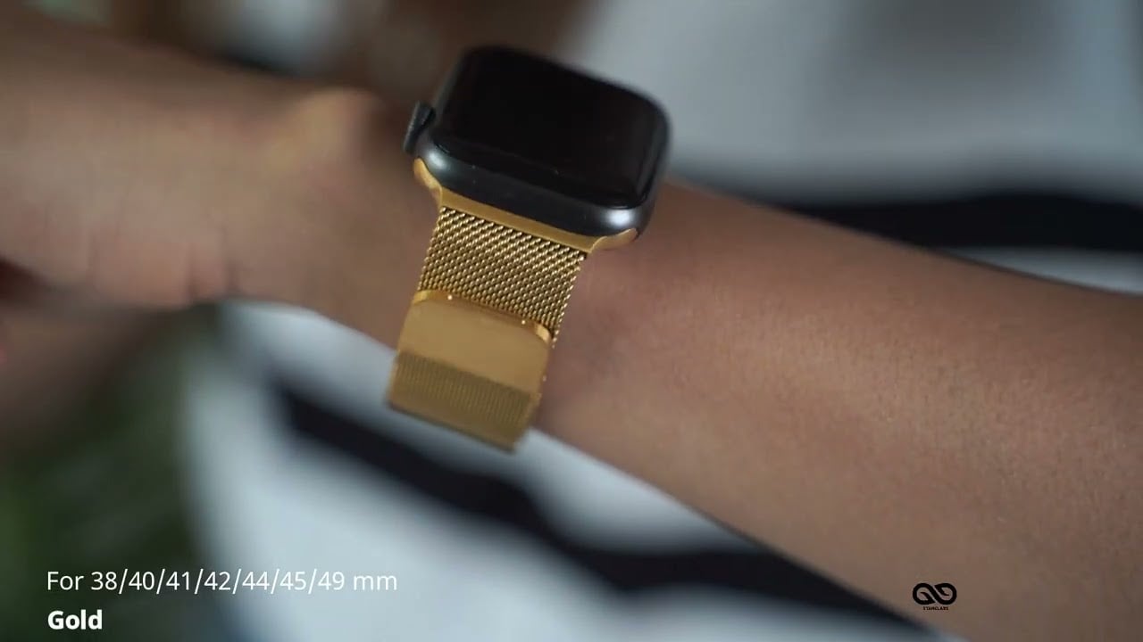 Milanese Magnetic Metal Loop For Apple watch 38/40/41/42/44/45/49 mm