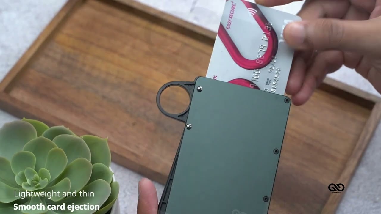 Super Slim Metal Card Holder