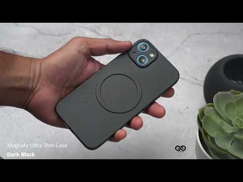 Dark Black Magsafe Ultra Thin Case