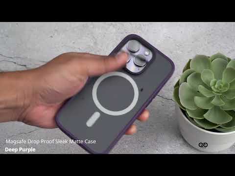 Deep Purple Magsafe Drop Proof Sleek Matte case