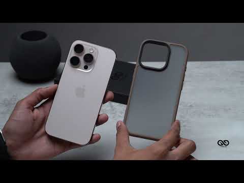 Drop Proof Sleek Matte Case for iPhone 16Pro/16ProMax