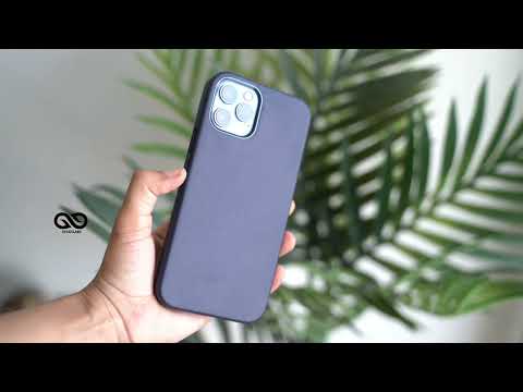 Vegan Leather Case (Metal Buttons) for iPhone 12 Pro and 12 Pro max