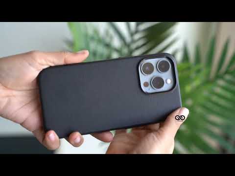 grainy textured vegan leather case 13 pro