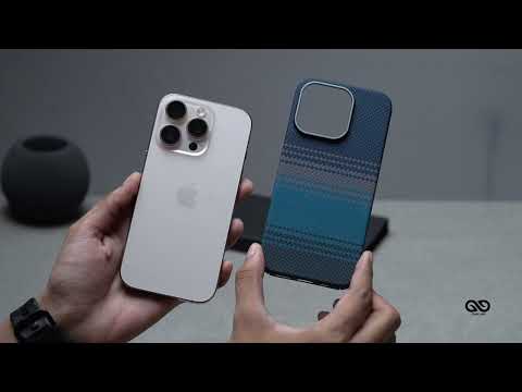 Moonrise Real Aramid Carbon Fiber Case For iPhone 16 Pro/16pro Max