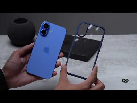 Drop Proof Transparent Sleek Case 16/16Plus