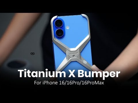 Titanium X Bumper iPhone 16/16Pro/16ProMax