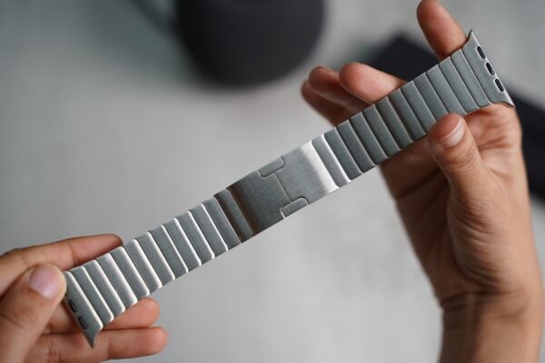 Link Strap Silver Metal Belt for Apple Watch 44MM 45MM 46MM Series 4 5 6 7 8 9 10 SE SE 2 Gen - Image 7