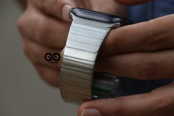 Stainless steel 316L Link Strap Silver Metal Bracelet with Detachable Link for Apple Watch 44MM 45MM 46Mm Series 4 5 6 7 8 9 10 SE SE 2 Gen - Image 22