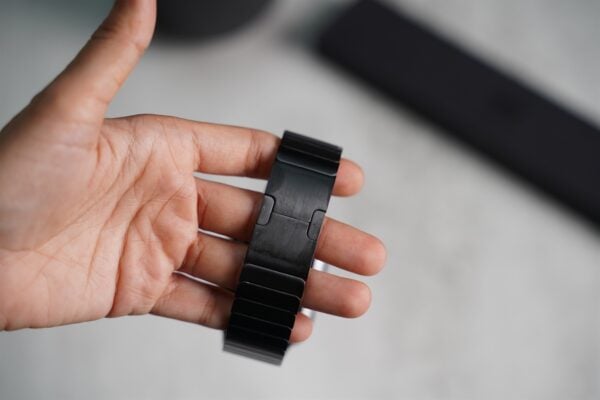 Stainless steel 316L Link Strap Black Metal Bracelet with Detachable Link for Apple Watch 44MM 45MM 46MM Series 4 5 6 7 8 9 10 SE SE 2 Gen - Image 9