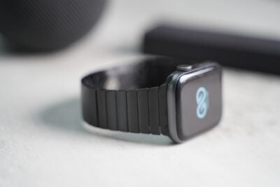 Stainless steel 316L Link Strap Black Metal Bracelet with Detachable Link for Apple Watch 44MM 45MM 46MM Series 4 5 6 7 8 9 10 SE SE 2 Gen