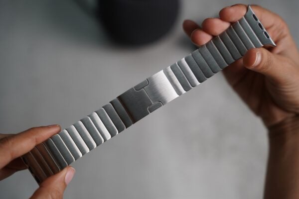 Stainless steel 316L Link Strap Silver Metal Bracelet with Detachable Link for Apple Watch 44MM 45MM 46Mm Series 4 5 6 7 8 9 10 SE SE 2 Gen - Image 33
