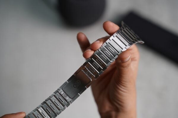 Stainless steel 316L Link Strap Silver Metal Bracelet with Detachable Link for Apple Watch 44MM 45MM 46Mm Series 4 5 6 7 8 9 10 SE SE 2 Gen - Image 10