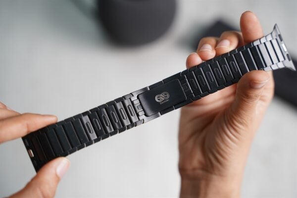 Stainless steel 316L Link Strap Black Metal Bracelet with Detachable Link for Apple Watch 44MM 45MM 46MM Series 4 5 6 7 8 9 10 SE SE 2 Gen - Image 11