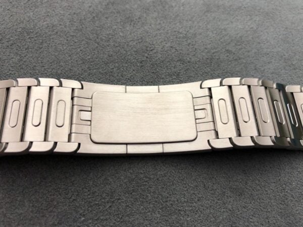Stainless steel 316L Link Strap Silver Metal Bracelet with Detachable Link for Apple Watch 44MM 45MM 46Mm Series 4 5 6 7 8 9 10 SE SE 2 Gen - Image 26