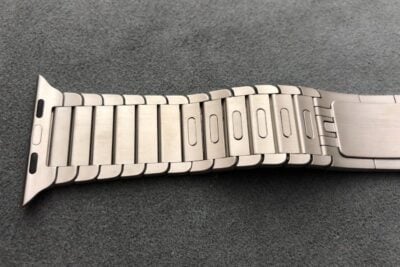 Stainless steel 316L Link Strap Silver Metal Bracelet with Detachable Link for Apple Watch 44MM 45MM 46Mm Series 4 5 6 7 8 9 10 SE SE 2 Gen
