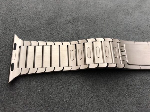 Stainless steel 316L Link Strap Silver Metal Bracelet with Detachable Link for Apple Watch 44MM 45MM 46Mm Series 4 5 6 7 8 9 10 SE SE 2 Gen - Image 25