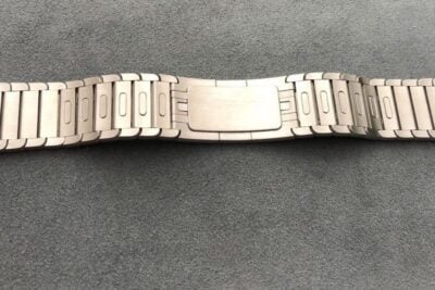 Stainless steel 316L Link Strap Silver Metal Bracelet with Detachable Link for Apple Watch 44MM 45MM 46Mm Series 4 5 6 7 8 9 10 SE SE 2 Gen