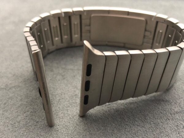 Stainless steel 316L Link Strap Silver Metal Bracelet with Detachable Link for Apple Watch 44MM 45MM 46Mm Series 4 5 6 7 8 9 10 SE SE 2 Gen - Image 27
