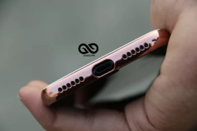 Rose Gold Glass Finish Soft case For iPhone 7/iPhone 8/iPhone SE2020/SEGen3