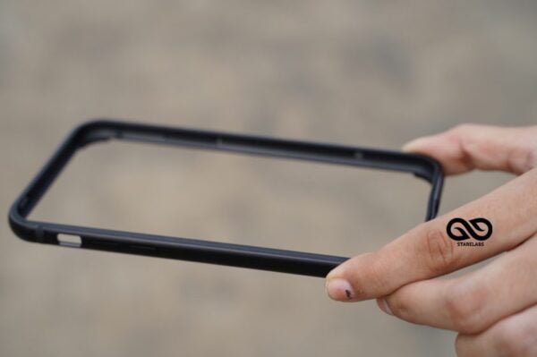 Black Fiber Bumper for Iphone 11 Pro & 11 Pro Max - Image 3