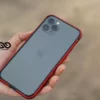 Red Fiber Bumper for Iphone 11 Pro & 11 Pro Max